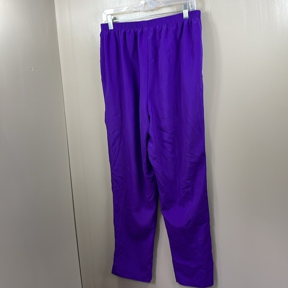 Purple Elastic‎ Waist Pants Casual Comfortable Lounge Everyday Trousers - Picture 5 of 12